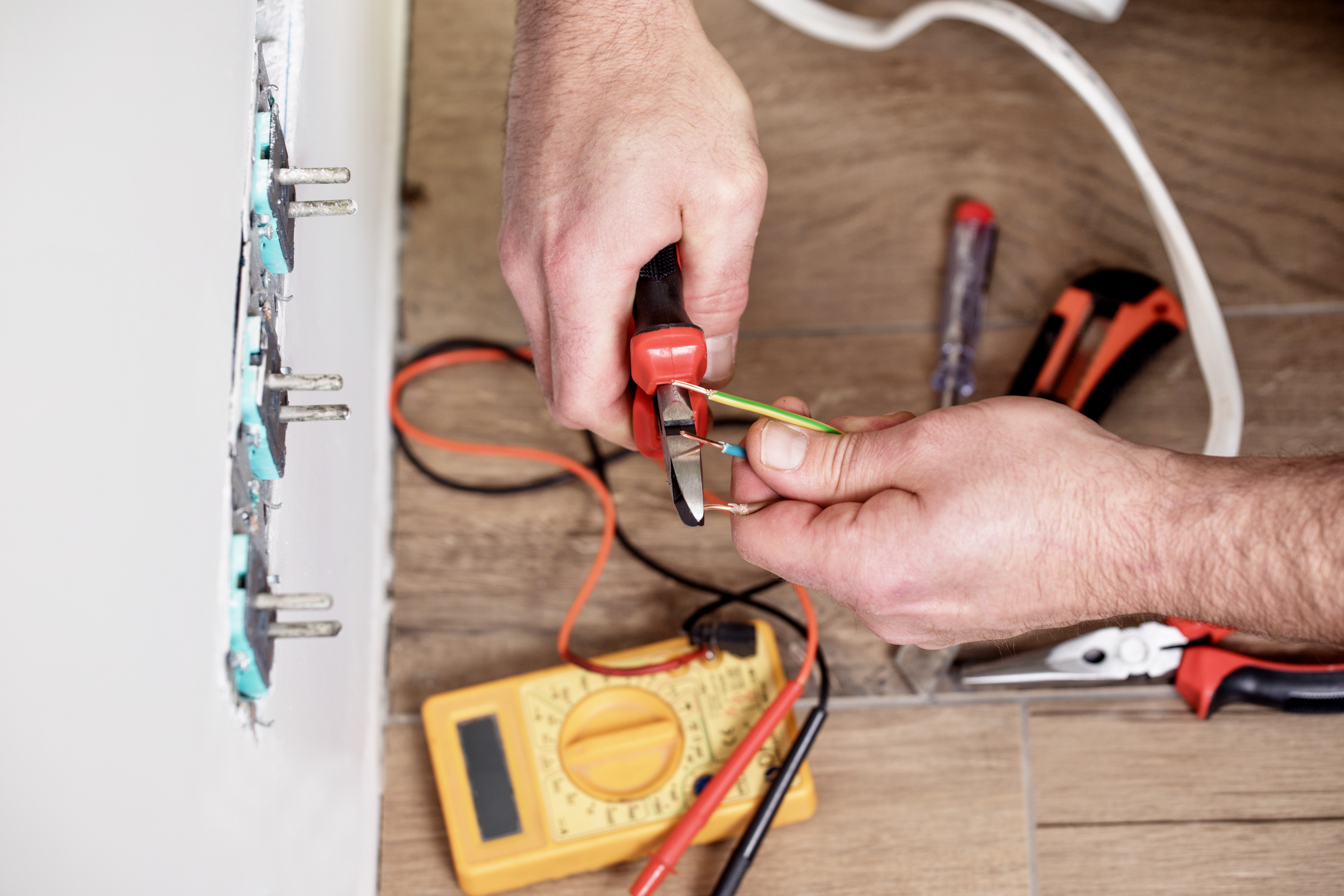 Rewiring in Gwynedd